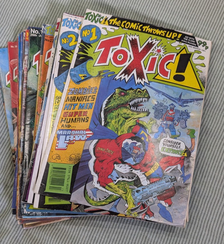 Toxic comic complete - toxic!,