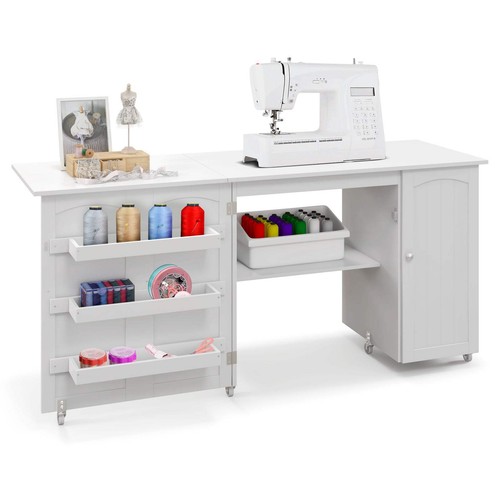 Foldable sewing table - ,