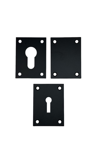 Screw black escutcheon - on,