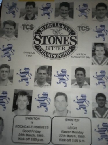 Swinton rochdale hornets - swinton, v