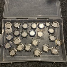 Empty watch cases no movements 