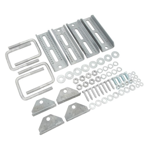 Galvanized swivel bunk - ⁺galvanized,