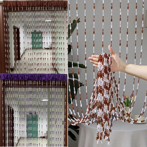 Beaded door curtain acrylic - door,