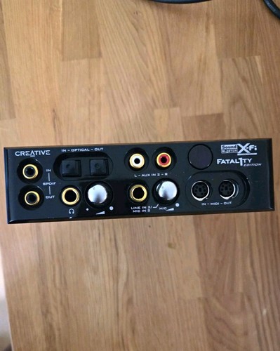 Creative sound blaster fi - sound, x-fi