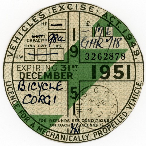 Revenue car tax - gb,