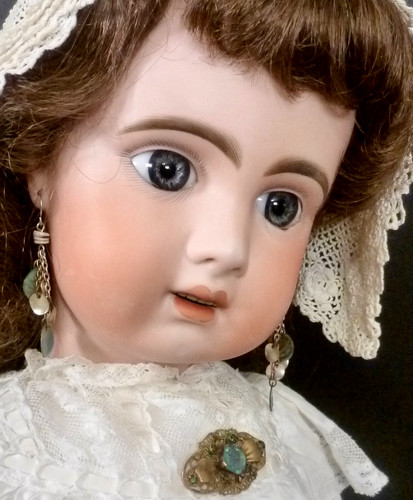 Tete jumeau antique doll - 12,