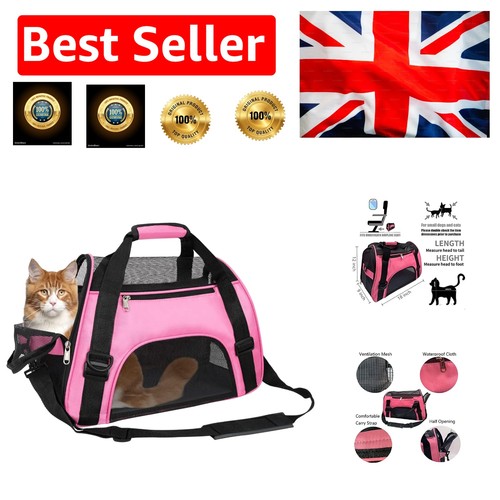 Pink airline approved - approved, pet