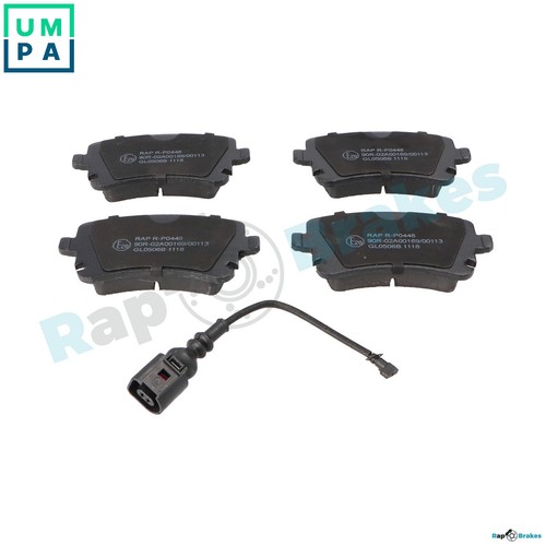 Brake pad set - pad,