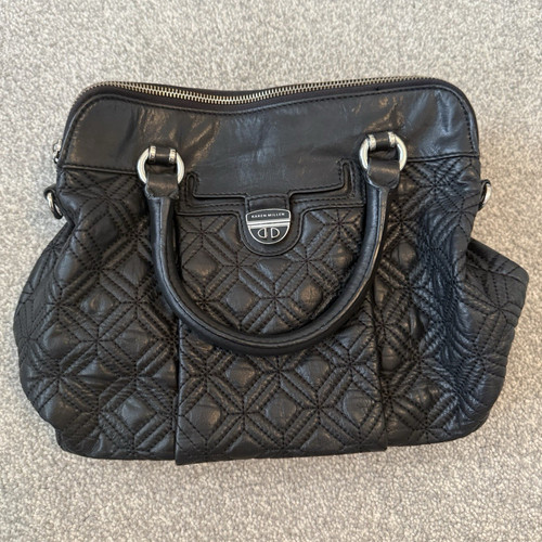 Karen millen black leather - black,