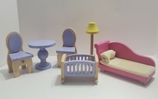 Toys wood doll house - toys",