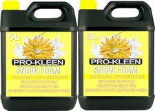 Prokleen Yellow Snow Foam Car