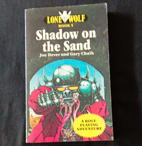 Lone wolf book - lone, on