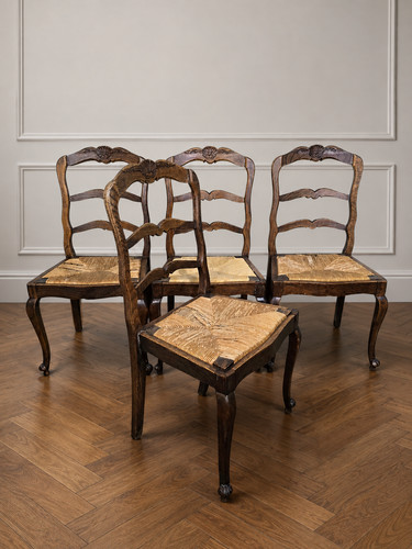 Antique oak french set of - oak,