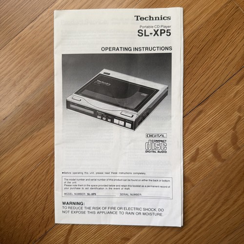 Vtg technics xp5 portable - vtg,