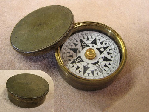 Small victorian brass cased - small,