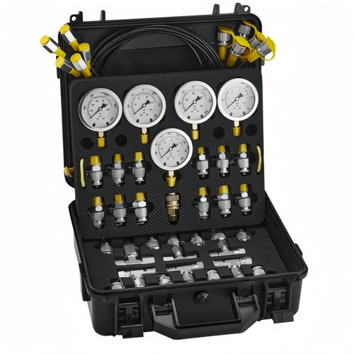 Hydraulic pressure test kit - hydraulic,