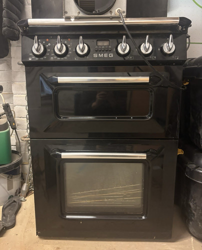 Smeg 60cm black freestanding - smeg,