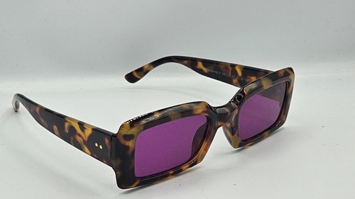 Tortoise frame purple lens - tortoise,