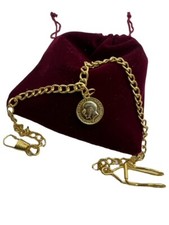 Pocket watch chain - chain, coin