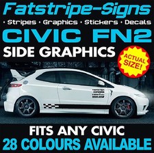 fits Honda Civic Stripes