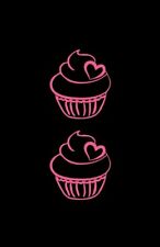 2Pcs Cupcake Vinyl Decal