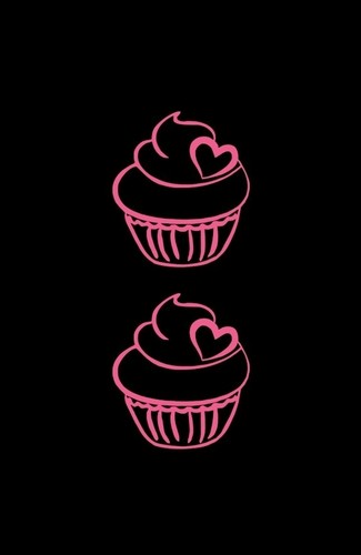 2pcs cupcake vinyl decal - 2pcs,