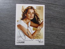 Louise Redknapp Eternal Singer Original Hand Signed EMI Records Photo Card