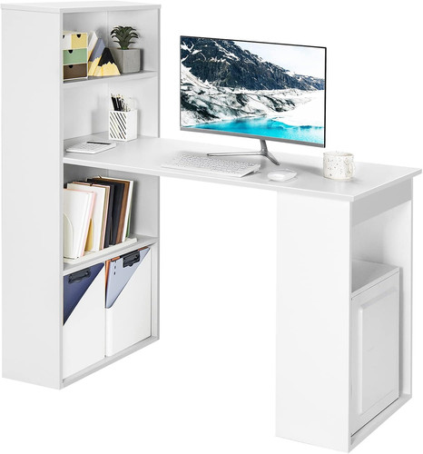 Computer desk bookshelf - computer,