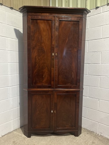 Georgian mahogany floor - a,