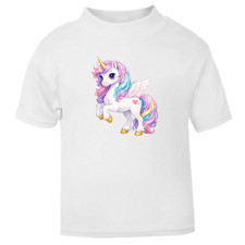 Girls Unicorn T Shirt Soft