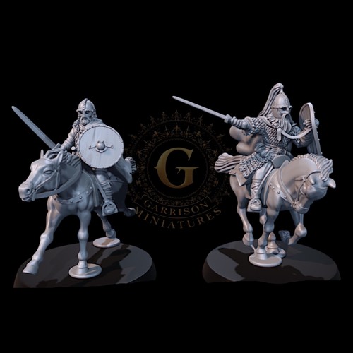 Fyrd riders with sword - fyrd,