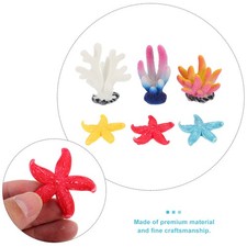  6 Pcs Aquarium Corals