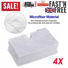 4pcs Steam Cleaner Mop Pad for Shark Steam S3500 S2901 S3550 S3601 S3801 S3901