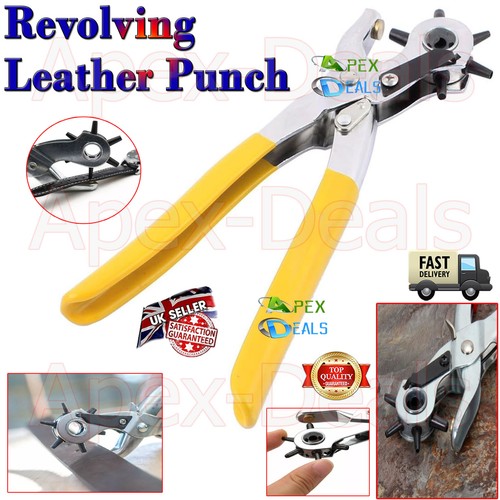 Rolson revolving leather punch - revolving,