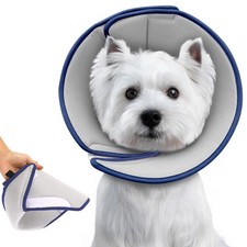 Dog & Cat Recovery Collars, Soft Elizabethan Cone Collars for Surgery