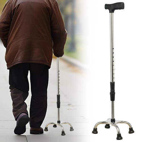 Small quad base cane walking - cane,