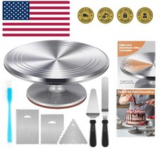 Aluminium Cake Turntable Set