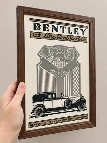 Vintage 1970s 80s bentley - vintage,