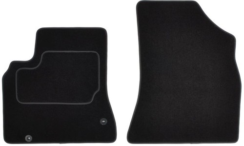 Velour floor mats 2pcs front - mats,