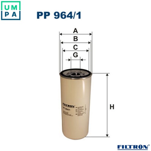 Fuel filter 964 for - pp,