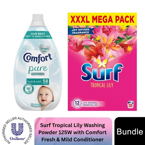 Surf tropical lily - tropical, washing