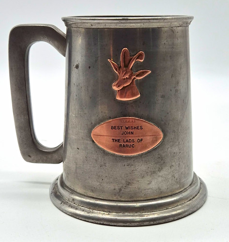 Vintage pewter beer - vintage,