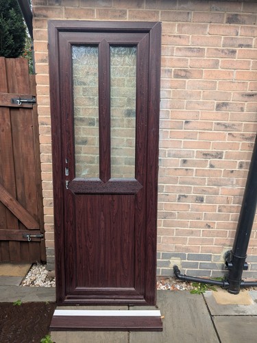 Upvc door panel glazed - 2,