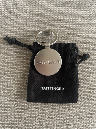 Taittinger key ring - ring, bn