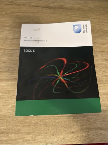 Mst125 essential mathematics - mst125, 2