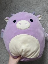 Squishmallow Lilac Dragon Toy