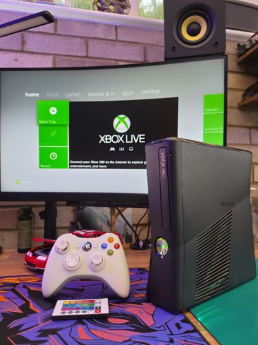 Xbox 360 slim - xbox,