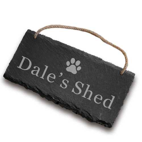 Personalised slate plaque pet - plaque,