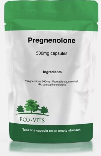 Pregnenolone 500mg capsules - pregnenolone,