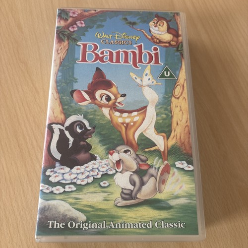 What disney classics bambi vhs - disney,